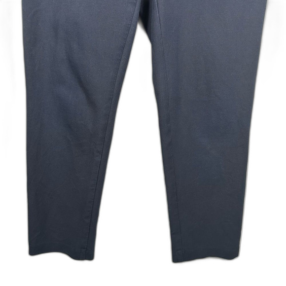 Ann Taylor Curvy Fit Classic Dark Navy Trousers Size 4 Tall Professional Career - Picture 6 of 15